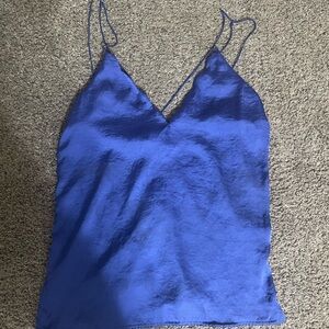 Free People Scalloped Tank Top